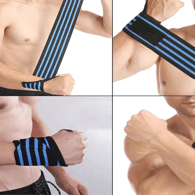 Knitted Wrap Around Wrist Support Brace (2 Pack)