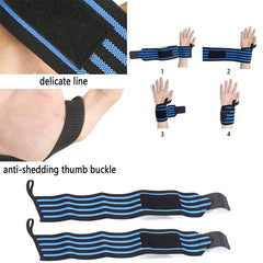Knitted Wrap Around Wrist Support Brace (2 Pack)