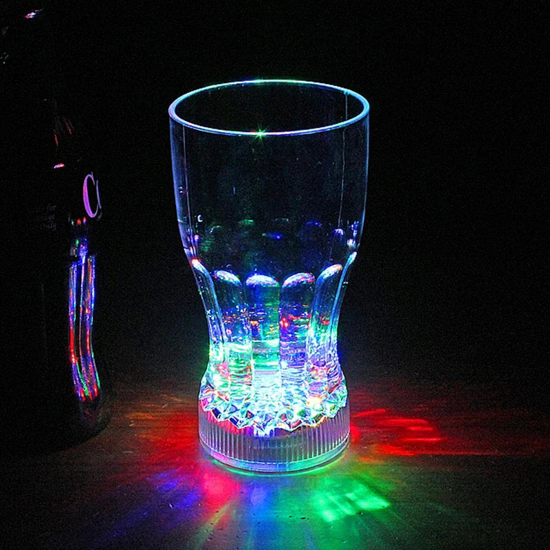 Led Light Up Drinking Glass Cup