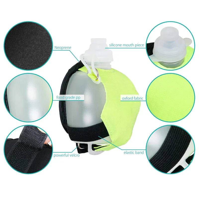 Leakproof Tritan Sports Water Bottle with Time Marker
