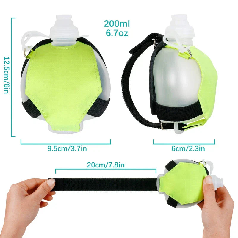 Leakproof Tritan Sports Water Bottle with Time Marker