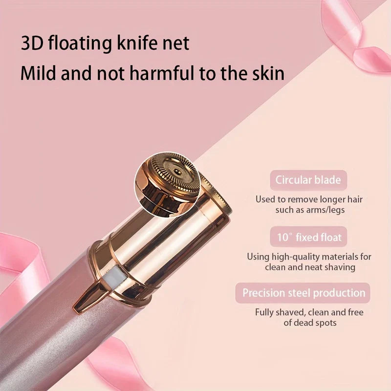 Lipstick Size Facial Hair Remover Trimmer