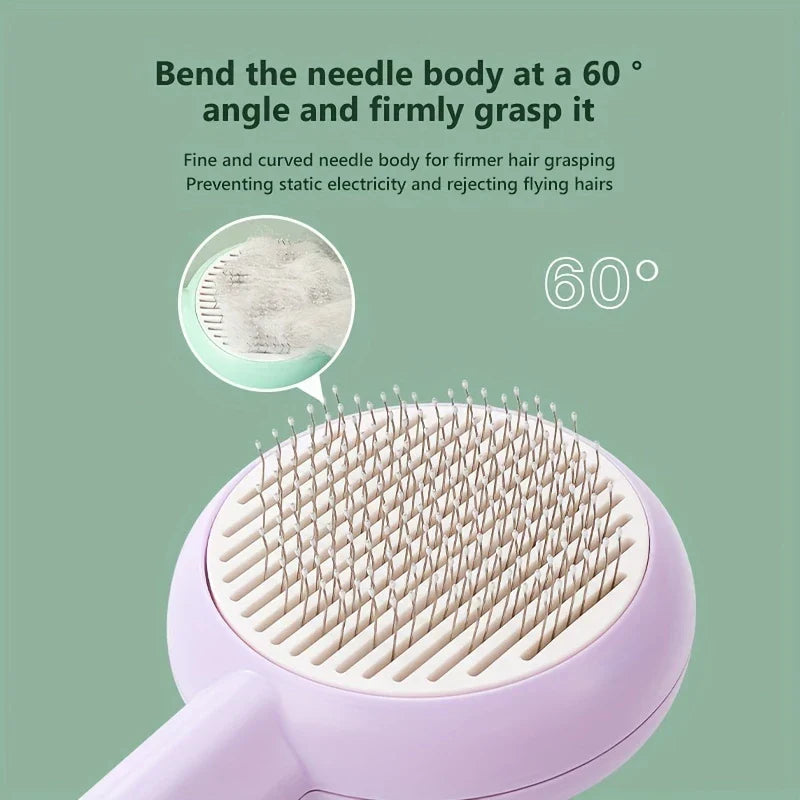 Long Short Hair Pet Grooming Comb Tool