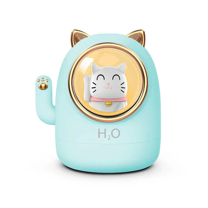 Lucky Cat Design Mini Humidifier Diffuser