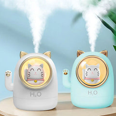 Lucky Cat Design Mini Humidifier Diffuser