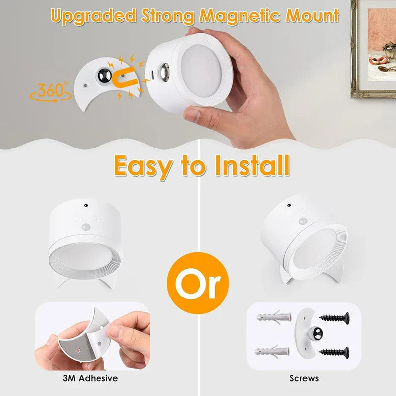 Magnetic Hanging Led Light Bar Lamp Closet