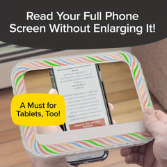 Magnifying Glass with LED Light for Reading Seniors