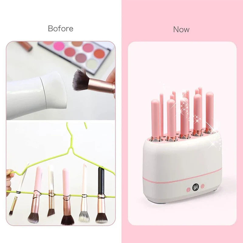Makeup Brush Cleaner & Dryer Spinner Machine