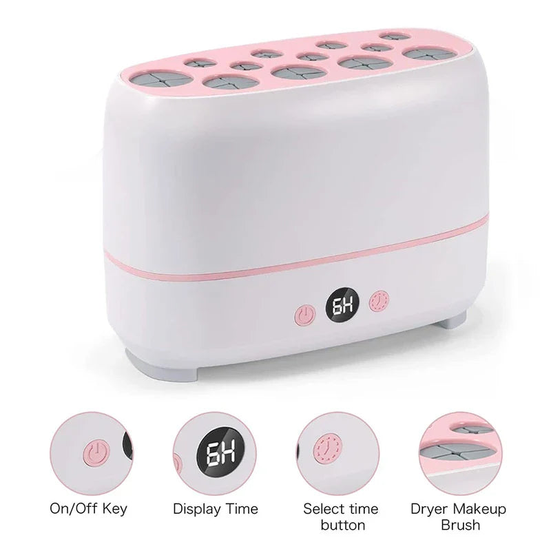 Makeup Brush Cleaner & Dryer Spinner Machine