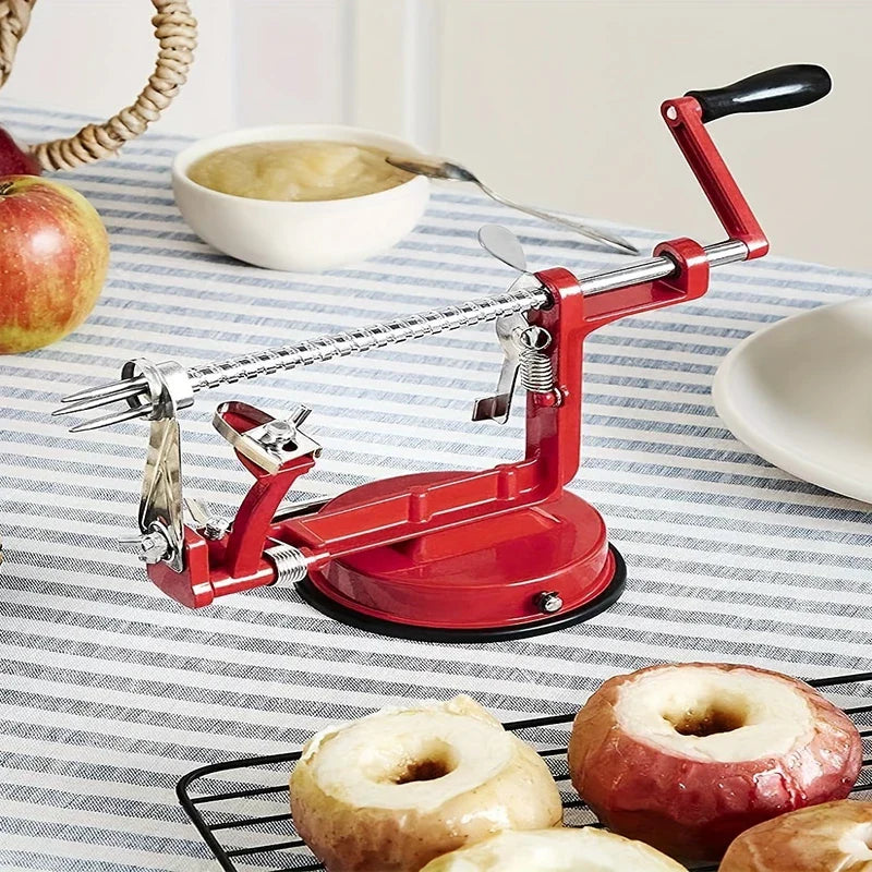 Manual Apple Peeler Corer Slicer Machine