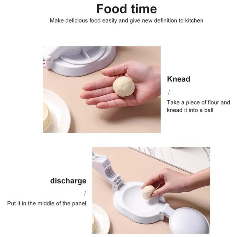 Manual Dumpling Skin Press Wrapper Mold Dough Maker