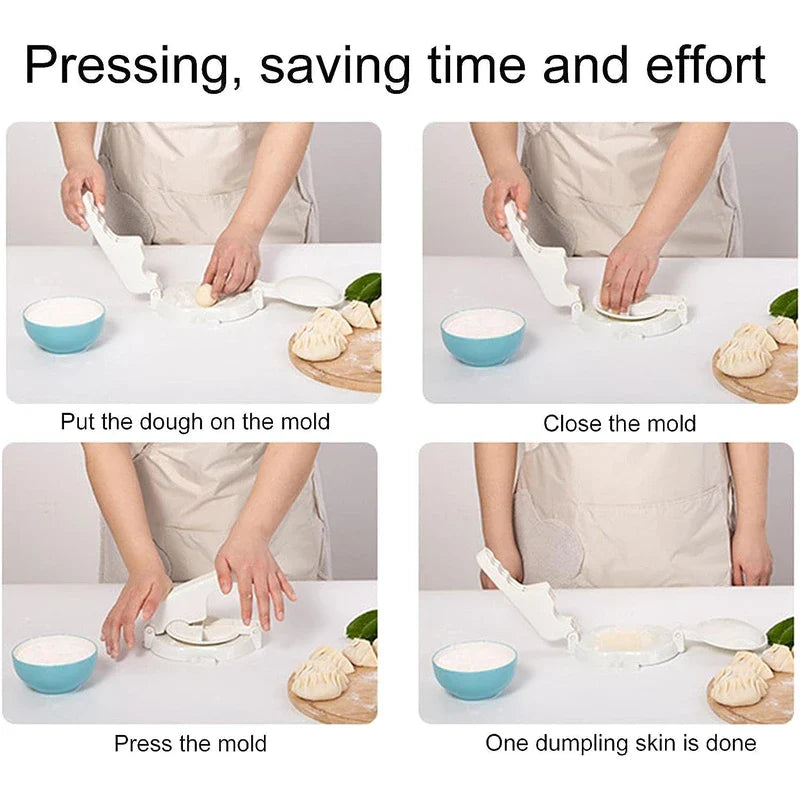 Manual Dumpling Skin Press Wrapper Mold Dough Maker
