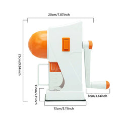 Manual Hand Crank Fruit Juicer