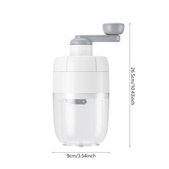 Manual Hand Crank Ice Shaver Machine