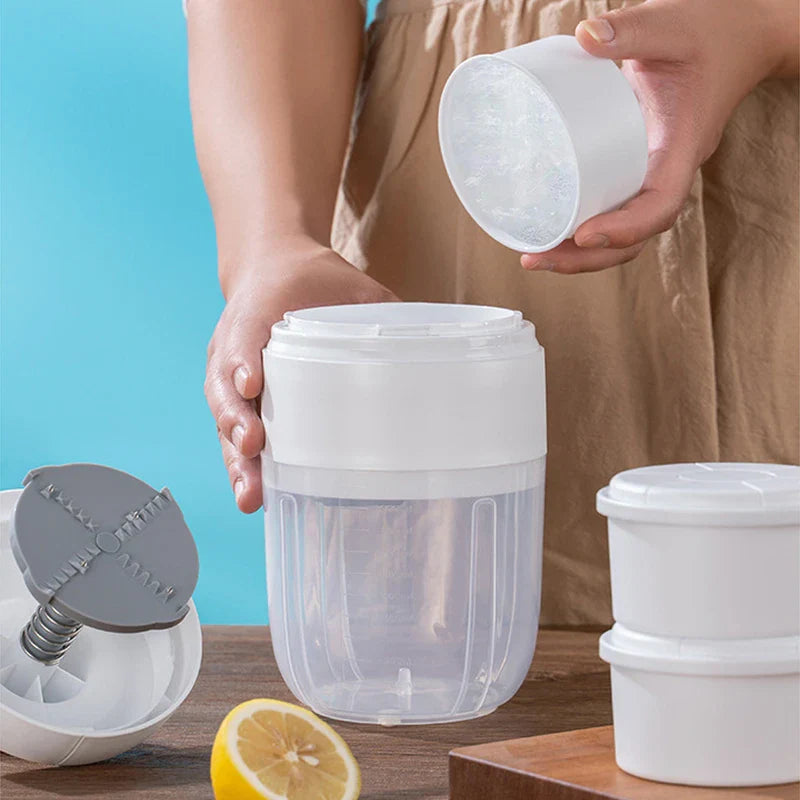 Manual Hand Crank Ice Shaver Machine