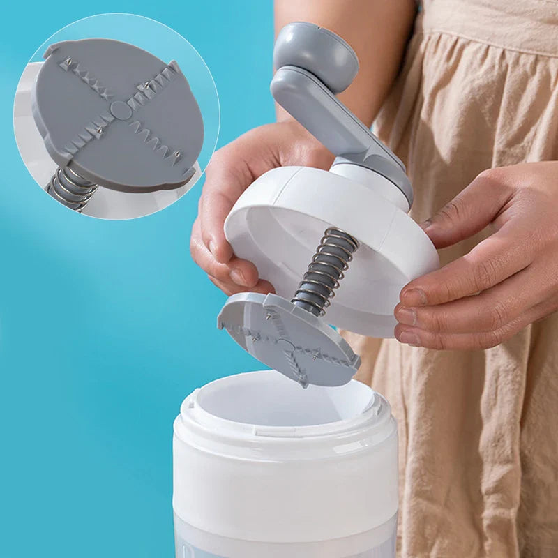 Manual Hand Crank Ice Shaver Machine