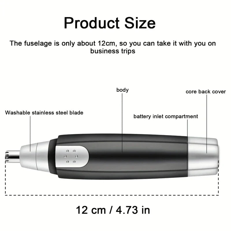 Manual Nose Hair Trimmer