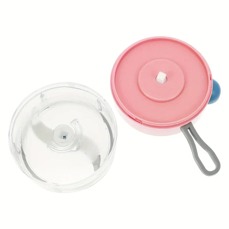 Manual Pull Cord Garlic Chopper Mincer Slicer