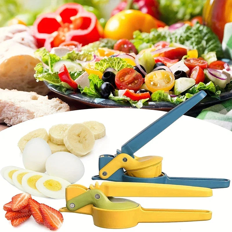 Manual Rotary Fruit Vegetable Slicer Cutter