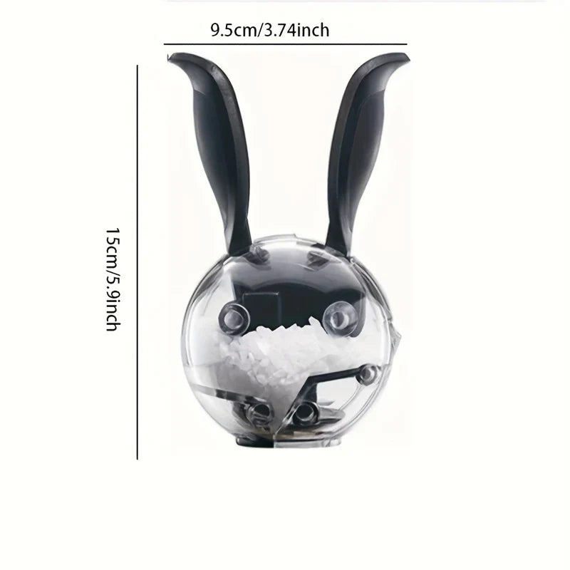 Manual Salt Pepper Grinder Set Glass Bottle