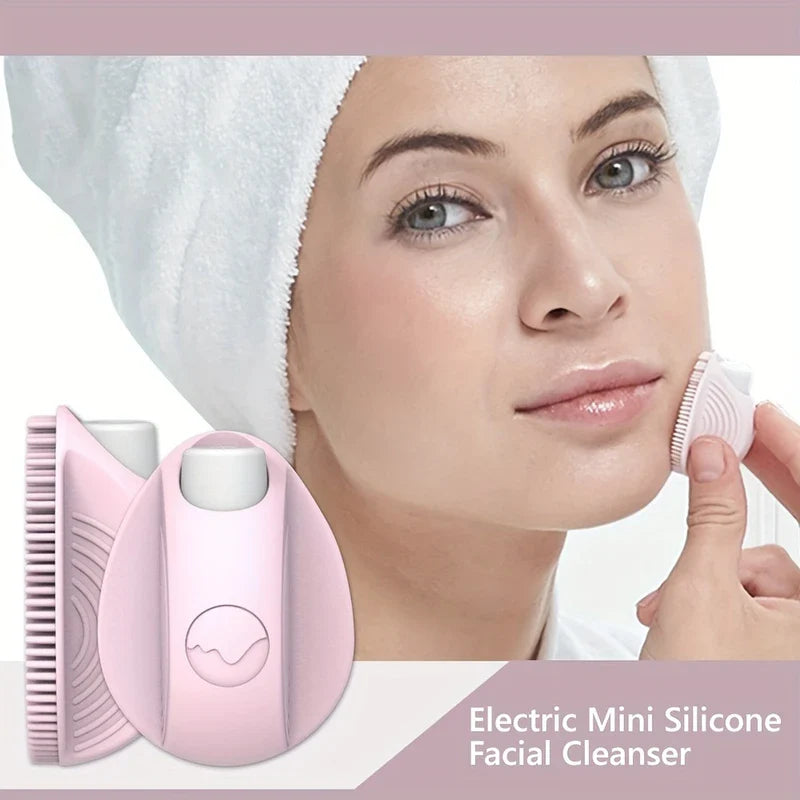 Manual Silicone Facial Cleansing Scrubber