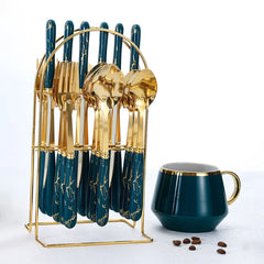 Melamine Dinnerware Set (25 Piece)