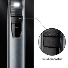 Men'S Waterproof Wet Dry Rotary Shaver Grooming Tool