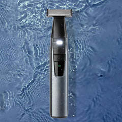 Men'S Waterproof Wet Dry Rotary Shaver Grooming Tool