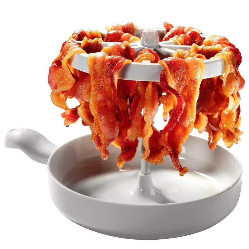 Microwave Bacon Cooker Tray Rack Hanger
