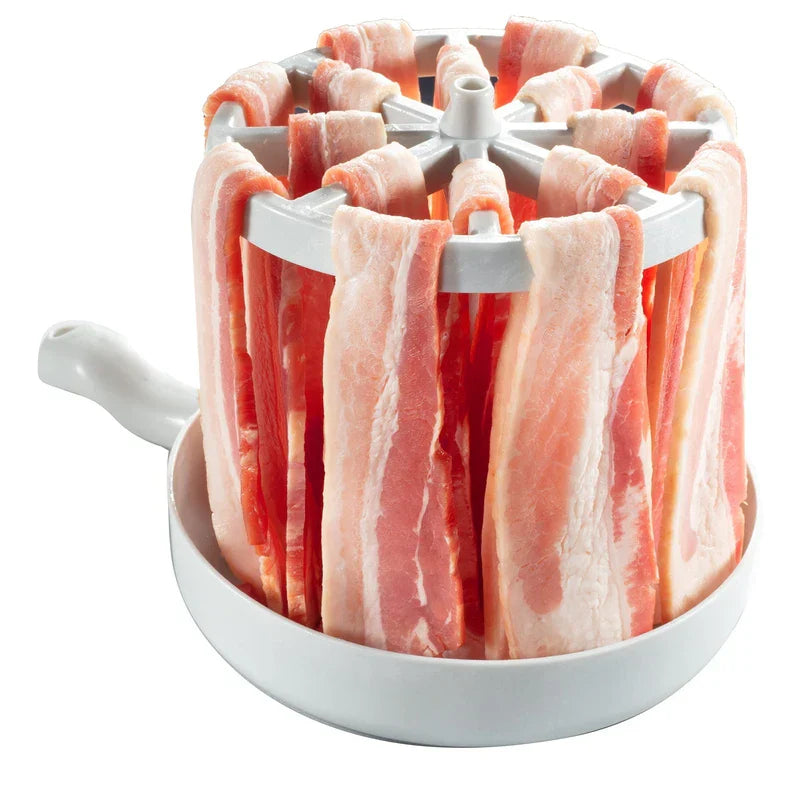 Microwave Bacon Cooker Tray Rack Hanger