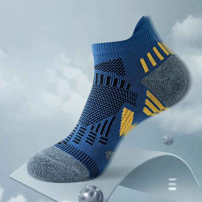 Mid Calf Terry Cloth Athletic Sports Socks Cushioned