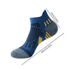 Mid Calf Terry Cloth Athletic Sports Socks Cushioned