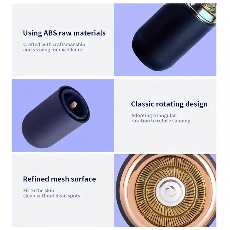 Mini Capsule Electric Travel Shaver
