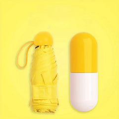Mini Compact Capsule Travel Umbrella
