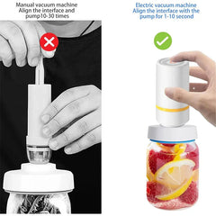 Mini Handheld Vacuum Sealer Pump Food Saver Storage