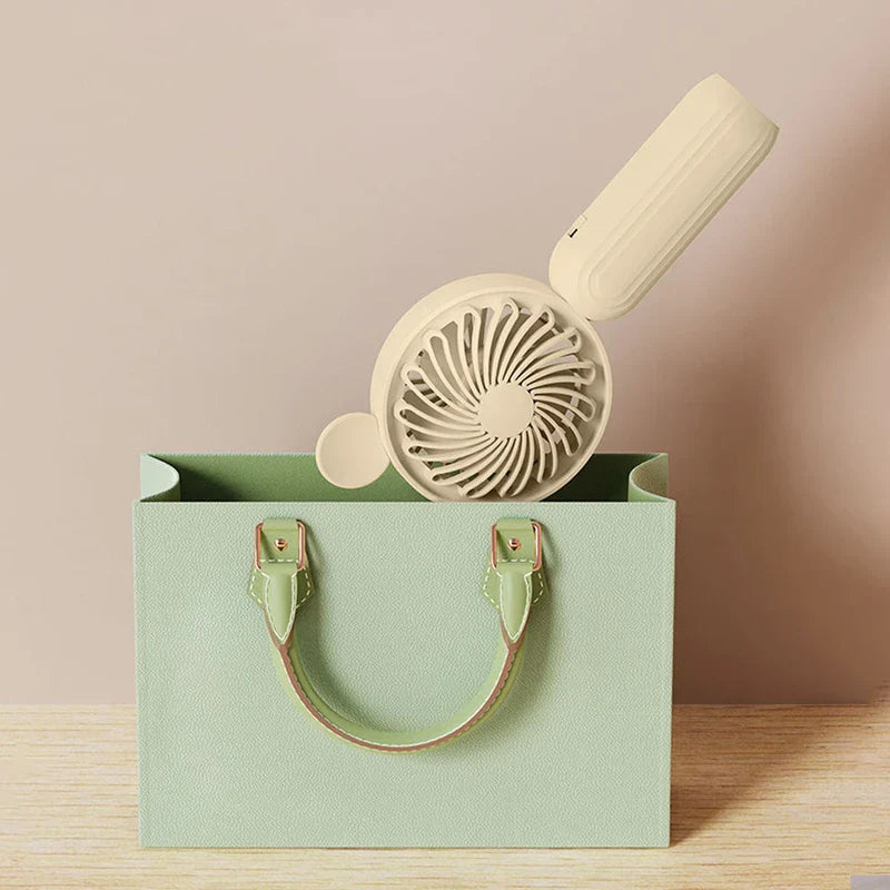 Mini Manual Handheld Squeeze Fan