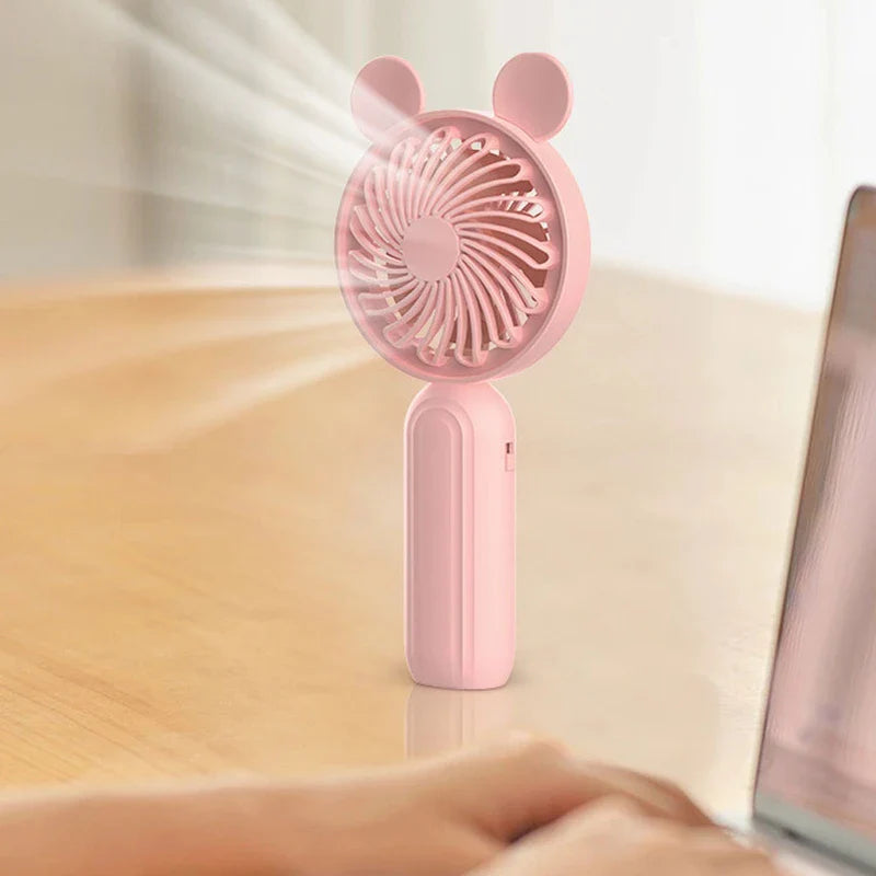 Mini Manual Handheld Squeeze Fan