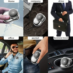 Mini Pocket Size Electric Shaver Usb Rechargeable