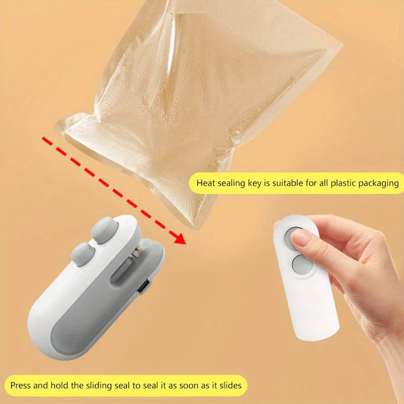 Mini Portable Bag Sealer Heat Sealing Machine