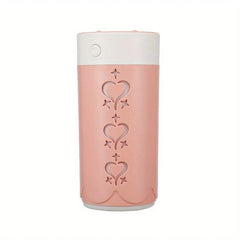 Mini Portable Cool Mist Humidifier Color LED Light