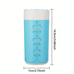 Mini Portable Cool Mist Humidifier Color LED Light