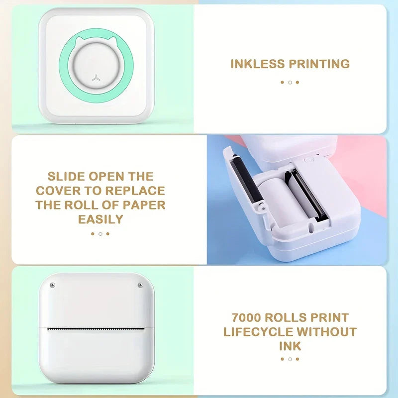 Mini Portable Pocket Thermal Photo Printer