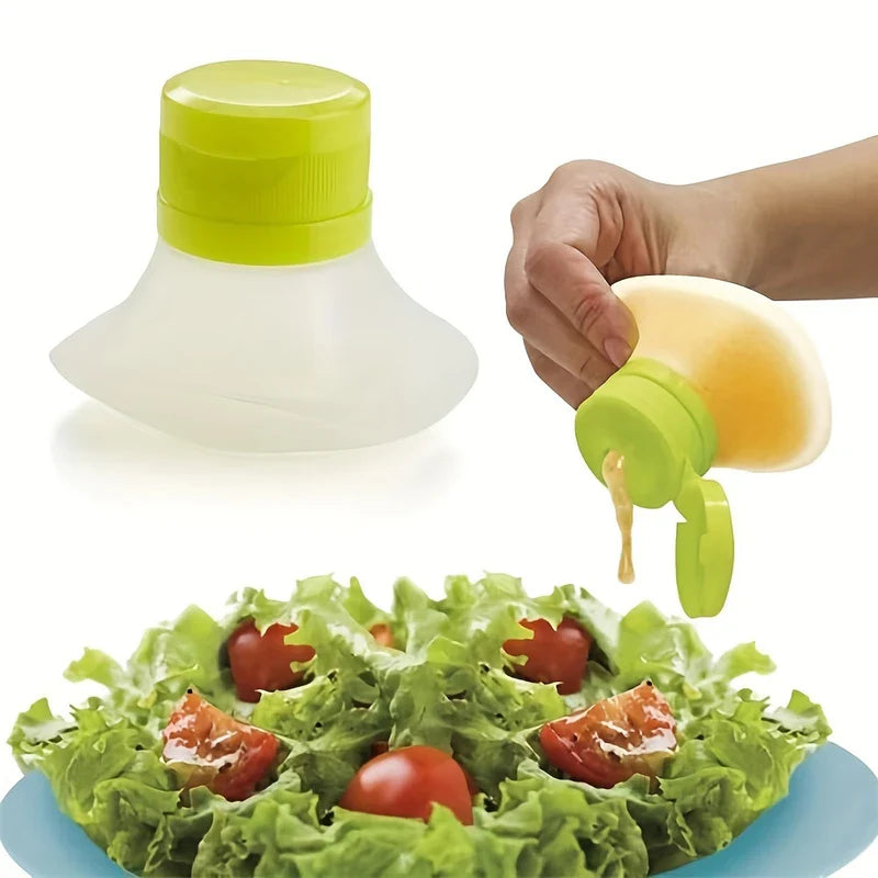 Mini Squeeze Sauce Bottles for Bento Lunch Box