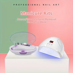 Mini USB Electric Nail Drill Kit with UV Lamp