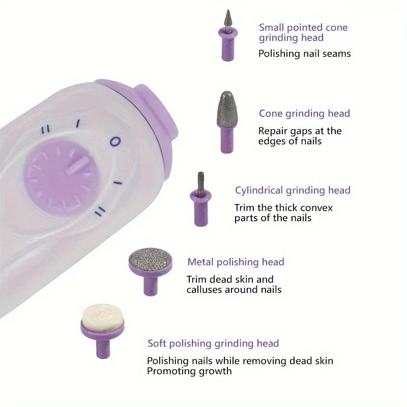 Mini USB Electric Nail Drill Kit with UV Lamp