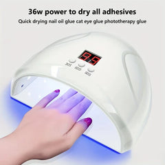 Mini USB Electric Nail Drill Kit with UV Lamp