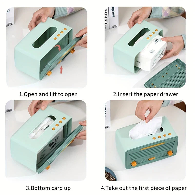 Modern Rectangular Tissue Box Cover Holder