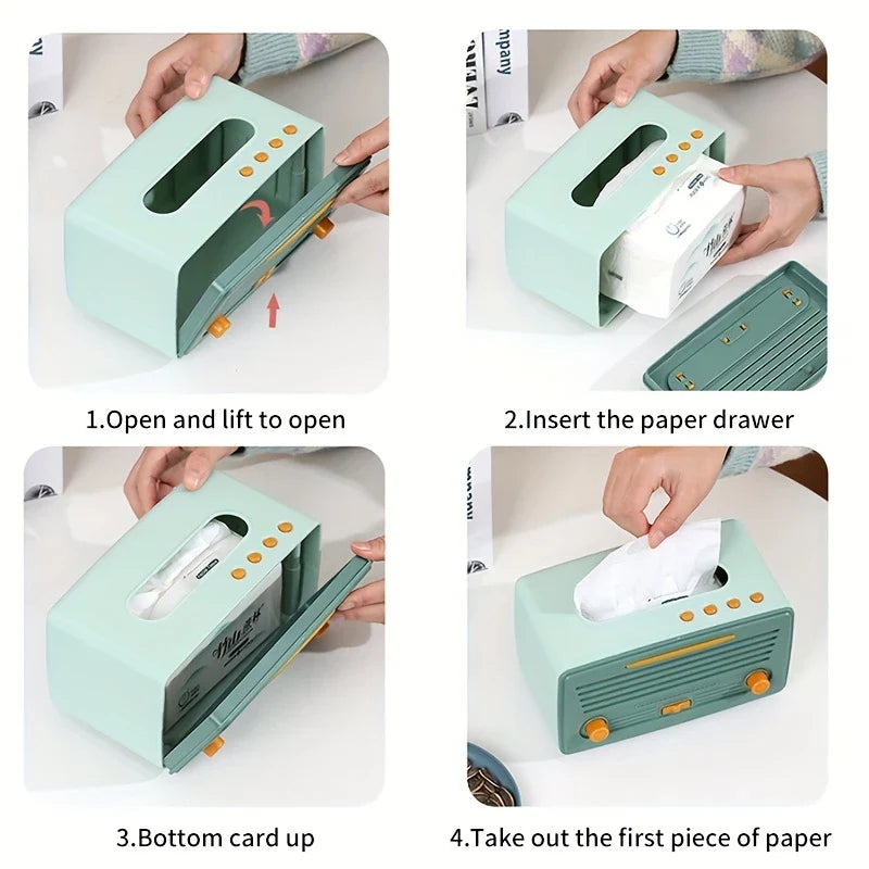 Modern Rectangular Tissue Box Cover Holder