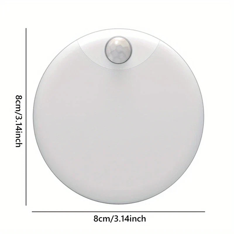 Moon Motion Sensor LED Night Light Magnetic Dimmable