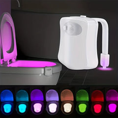 Motion Activated LED Toilet Night Light